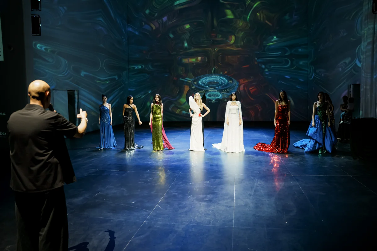 Stage production at IAE event